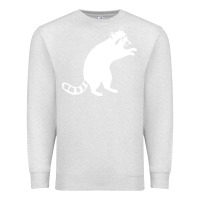 Oatmeal Heather raccoon Premium Sweatshirt - linhVisuals