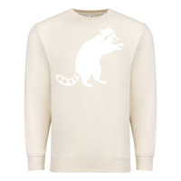 Sandshell raccoon Premium Sweatshirt - linhVisuals