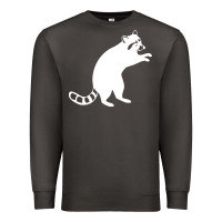 Smoke raccoon Premium Sweatshirt - linhVisuals