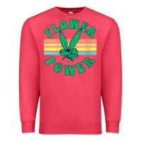 Cardinal womens flower power 420 thc pot weed medical marijuana funny weed v ne Premium Sweatshirt - linhVisuals