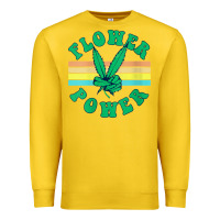 Lemon womens flower power 420 thc pot weed medical marijuana funny weed v ne Premium Sweatshirt - linhVisuals