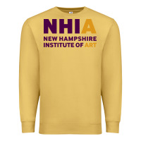 Antique Gold New Hampshire Institute of Art Premium Sweatshirt - linhVisuals