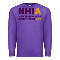 Purple New Hampshire Institute of Art Premium Sweatshirt - linhVisuals