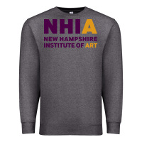 Charcoal Heather New Hampshire Institute of Art Premium Sweatshirt - linhVisuals