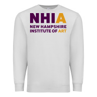 Dove Grey New Hampshire Institute of Art Premium Sweatshirt - linhVisuals