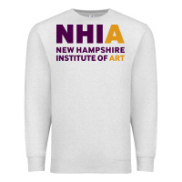 Oatmeal Heather New Hampshire Institute of Art Premium Sweatshirt - linhVisuals