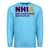 Ocean Blue New Hampshire Institute of Art Premium Sweatshirt - linhVisuals
