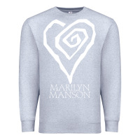 Heather Grey marlyn manson special music popular Premium Sweatshirt - linhVisuals