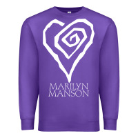 Purple marlyn manson special music popular Premium Sweatshirt - linhVisuals