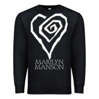 Black marlyn manson special music popular Premium Sweatshirt - linhVisuals