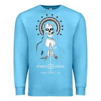 Ocean Blue marlyn manson special music popular Premium Sweatshirt - linhVisuals