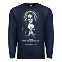 Navy marlyn manson special music popular Premium Sweatshirt - linhVisuals