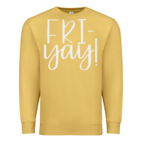 Antique Gold friday quotes Premium Sweatshirt - linhVisuals