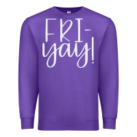 Purple friday quotes Premium Sweatshirt - linhVisuals