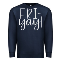 Navy friday quotes Premium Sweatshirt - linhVisuals