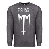 Charcoal Heather marlyn manson special music popular Premium Sweatshirt - linhVisuals