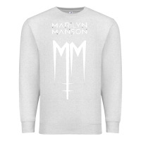 Oatmeal Heather marlyn manson special music popular Premium Sweatshirt - linhVisuals