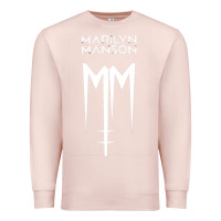 Pale Pink marlyn manson special music popular Premium Sweatshirt - linhVisuals