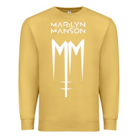 Antique Gold marlyn manson special music popular Premium Sweatshirt - linhVisuals