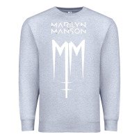 Heather Grey marlyn manson special music popular Premium Sweatshirt - linhVisuals
