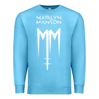 Ocean Blue marlyn manson special music popular Premium Sweatshirt - linhVisuals