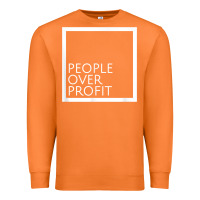 Carrot people over profit democratic socialism pro socialist symbol t shirt Premium Sweatshirt - linhVisuals