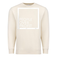 Sandshell people over profit democratic socialism pro socialist symbol t shirt Premium Sweatshirt - linhVisuals