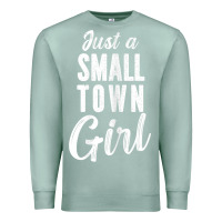 Seafoam womens just a small town girl journey t shirt Premium Sweatshirt - linhVisuals
