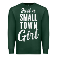 Sports Green womens just a small town girl journey t shirt Premium Sweatshirt - linhVisuals