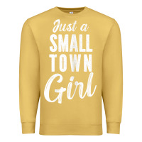 Antique Gold womens just a small town girl journey t shirt Premium Sweatshirt - linhVisuals