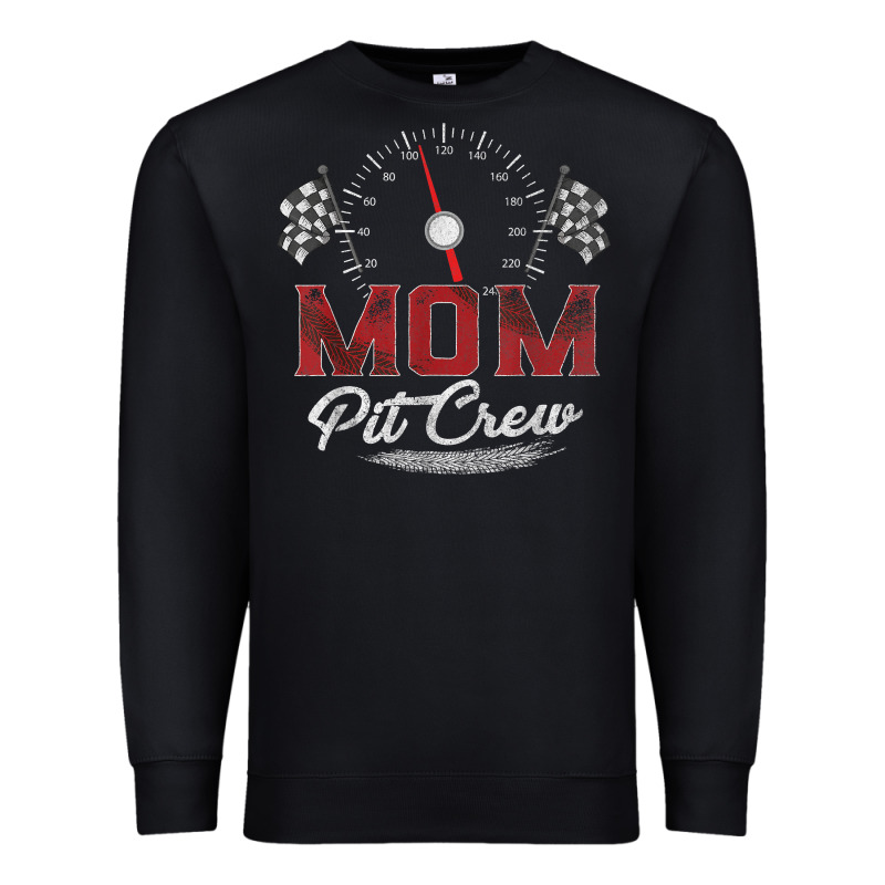 Race Car Mom Pit Crew Racing Family Birthday Party T Shirt Premium Sweatshirt by linhVisuals | Teevron