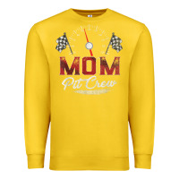 Lemon race car mom pit crew racing family birthday party t shirt Premium Sweatshirt - linhVisuals