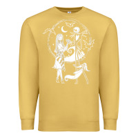 Antique Gold nightmare before christmas jack and sally t shirt Premium Sweatshirt - linhVisuals
