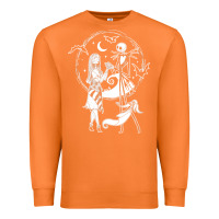 Carrot nightmare before christmas jack and sally t shirt Premium Sweatshirt - linhVisuals