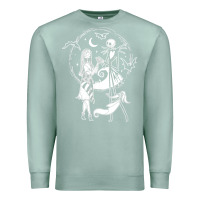 Seafoam nightmare before christmas jack and sally t shirt Premium Sweatshirt - linhVisuals