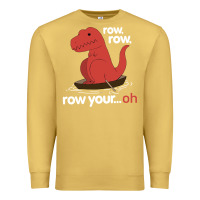 Antique Gold dinosaur dino trex row t rex saurus Premium Sweatshirt - linhVisuals