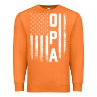 Carrot opa gift america flag gift for men father's day pullover hoodie Premium Sweatshirt - linhVisuals