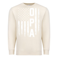 Sandshell opa gift america flag gift for men father's day pullover hoodie Premium Sweatshirt - linhVisuals