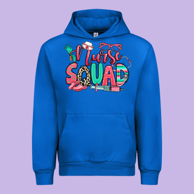 Nurse Squad Urban Hoodie Designed By Ranaportraitstore