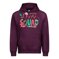 Mauve Wine nurse squad Urban Hoodie - RanaPortraitStore