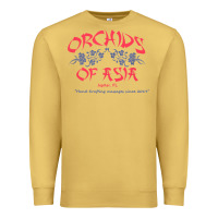 Antique Gold orchids of asia kraft massage football t shirt Premium Sweatshirt - linhVisuals