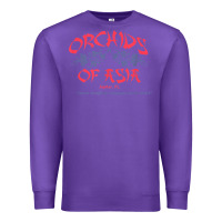 Purple orchids of asia kraft massage football t shirt Premium Sweatshirt - linhVisuals