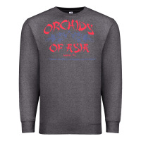 Charcoal Heather orchids of asia kraft massage football t shirt Premium Sweatshirt - linhVisuals