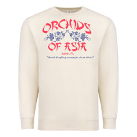 Sandshell orchids of asia kraft massage football t shirt Premium Sweatshirt - linhVisuals