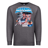 Charcoal Heather Jonathan Isaac Vintage Premium Sweatshirt - linhVisuals