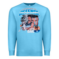 Ocean Blue Jonathan Isaac Vintage Premium Sweatshirt - linhVisuals