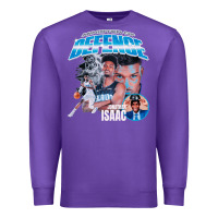 Purple Jonathan Isaac Vintage Premium Sweatshirt - linhVisuals