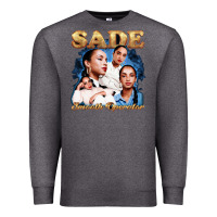 Charcoal Heather Sade Love Deluxe Rare Premium Sweatshirt - linhVisuals