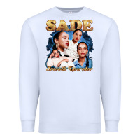 White Sade Love Deluxe Rare Premium Sweatshirt - linhVisuals