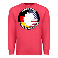 Cardinal proudly served bitburg air base germany military veteran t shirt Premium Sweatshirt - linhVisuals